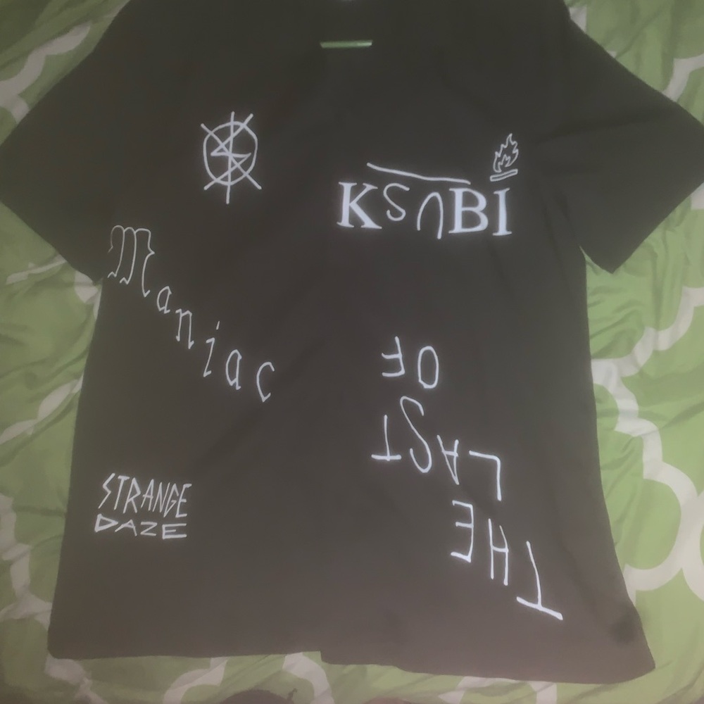 Ksubi Black and White Graphic Tee